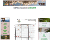 Desktop Screenshot of daily-sudoku-puzzle.com
